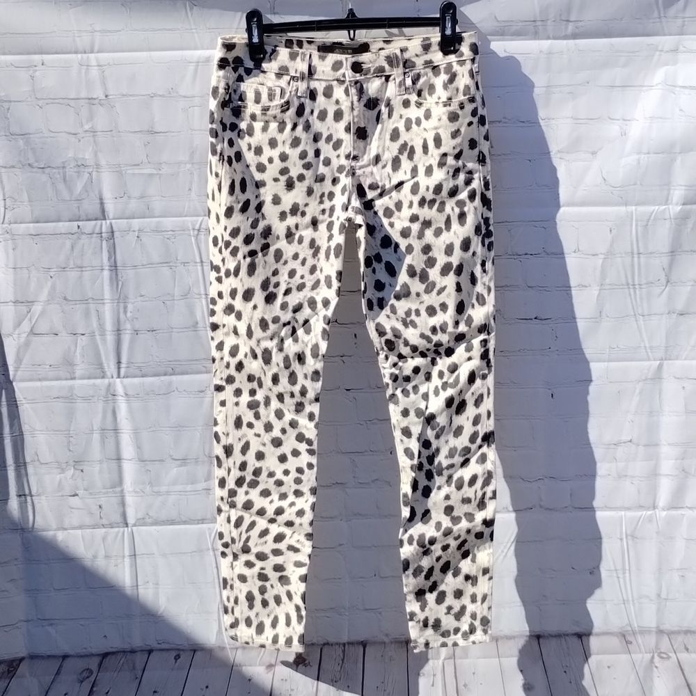 Joe's Skinny Ankle Cheetah Print Pants